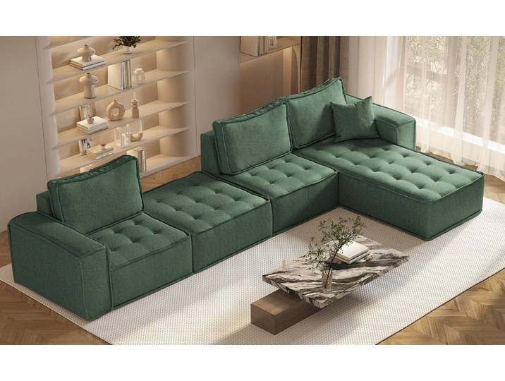 Kaiser Möbel Ecksofa Bohoo modulare Ecke XL