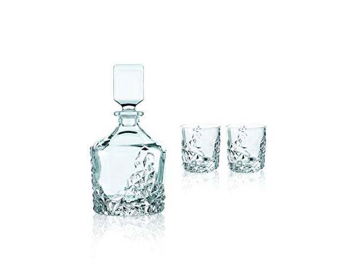 Nachtmann 3-delige whiskyset, whiskykaraf + whiskyglazen, 750/365 ml, Sculpture, 101984