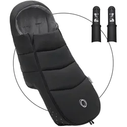 Bugaboo Fußsack inkl. Höhenadapter, schwarz