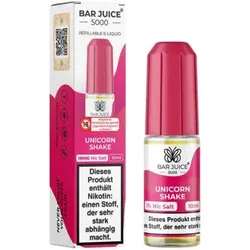 Unicorn Shake NicSalt Liquid by Bar Juice 5000 10ml / 10mg