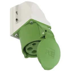 PCE 125-10k CEE-Wandsteckdose (kompakt) 32A 5p 10h IP44 12510k