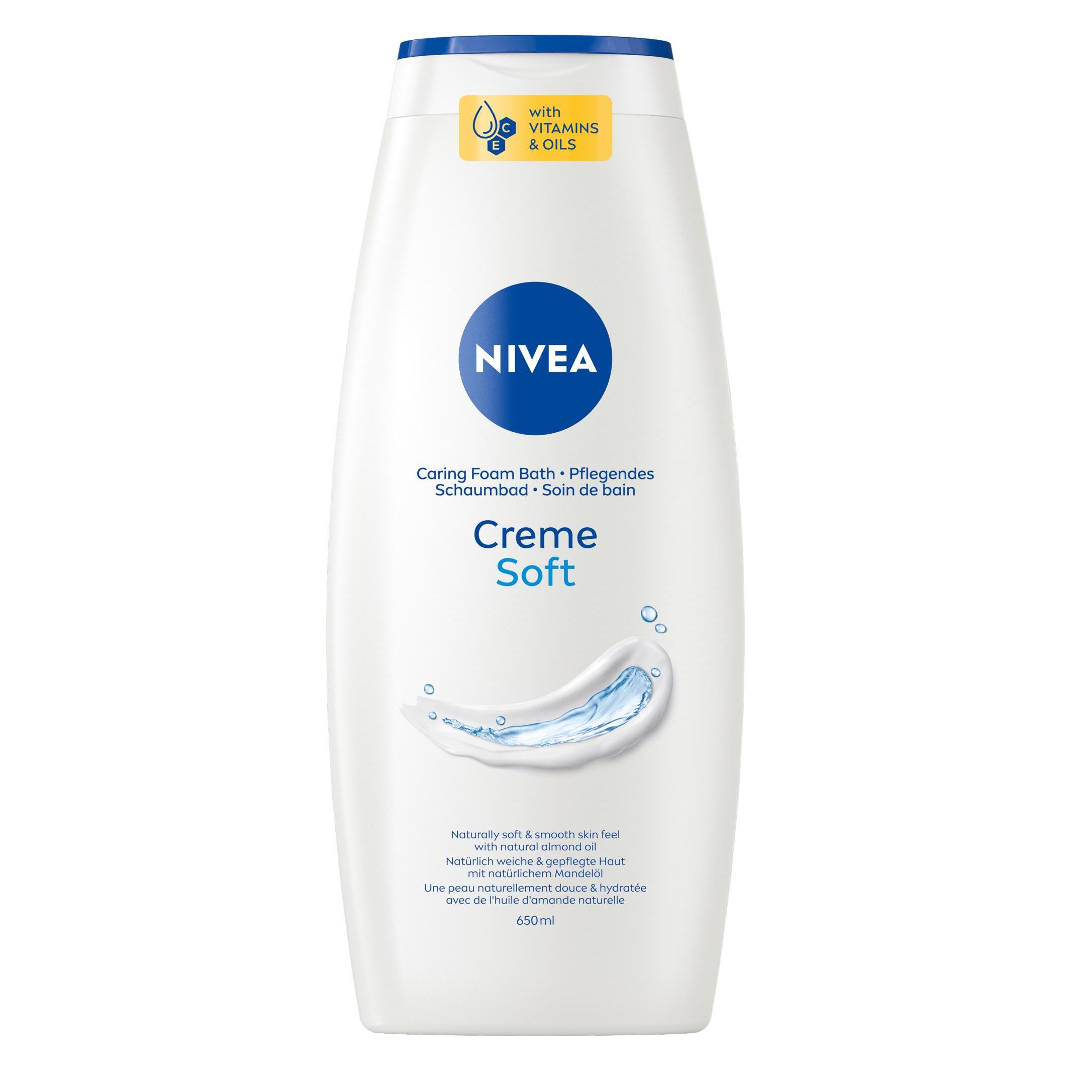Nivea Creme Soft Schaumbad 650 Ml (Schaumbad, 650 ml) (6255047005)