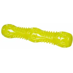 3x Trixie Stick TPR mit Quietscher 28cm (Beschäftigungsspielzeug Hund), Hundespielzeug