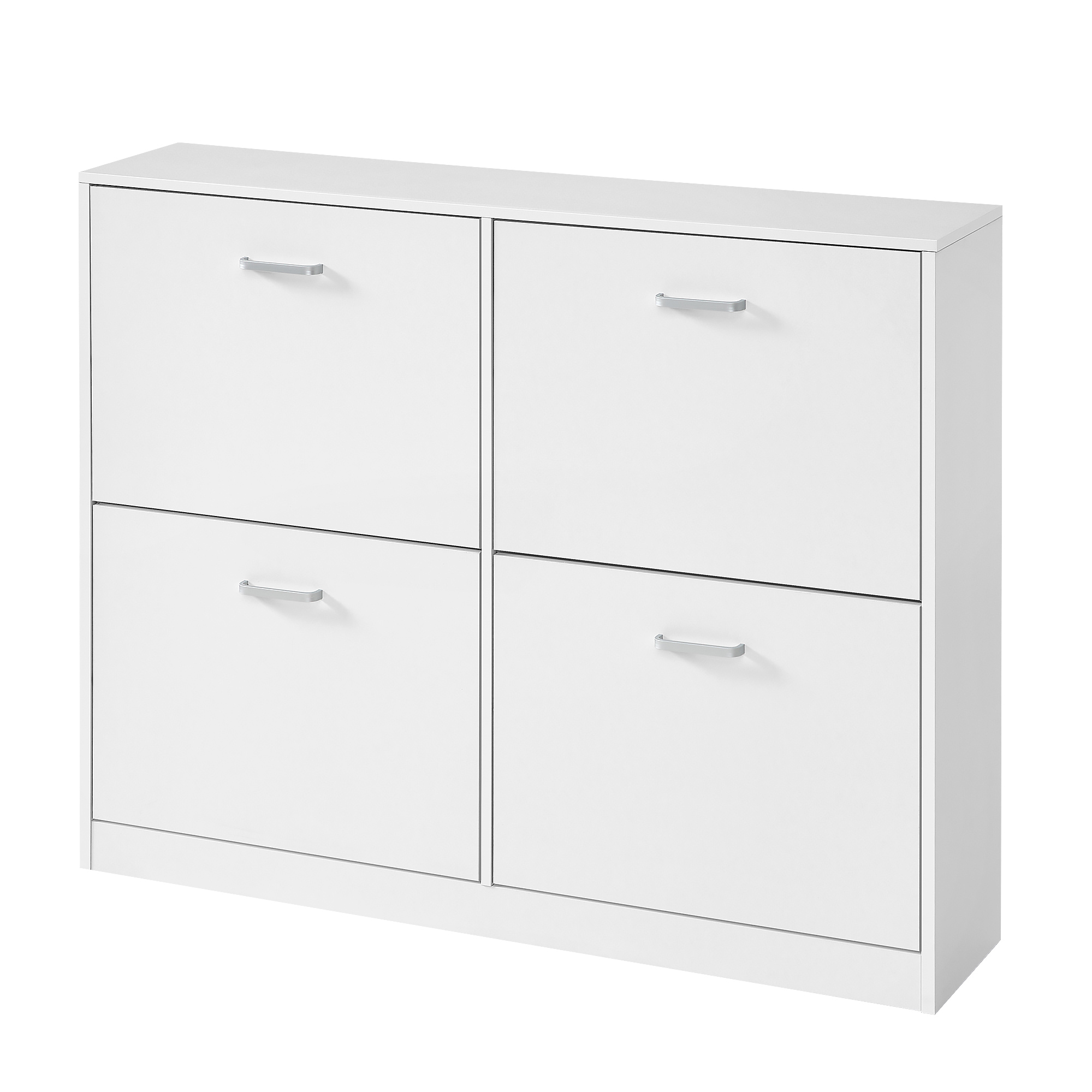 VASAGLE Schuhkipper, mit 4 Klappen, Schuhregal LBCB35035W01