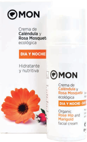MON Crema día y noche calendula y rosa mosqueta 50 ml