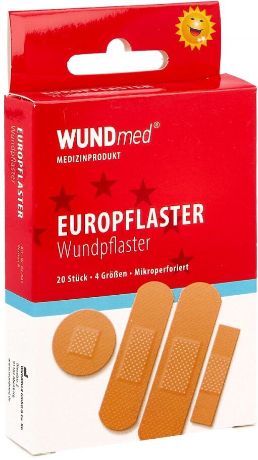 WUNDmed Euro Pflaster wasserabweisend 4 Grössen