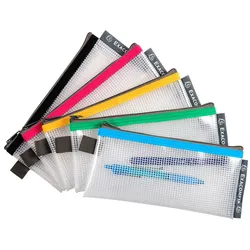 Exacompta Tasche EVA mit Reißverschluss, flexibel aus PP, 8x18cm