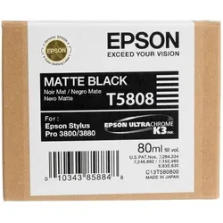Epson, Druckerpatrone, T5808 (MBK)