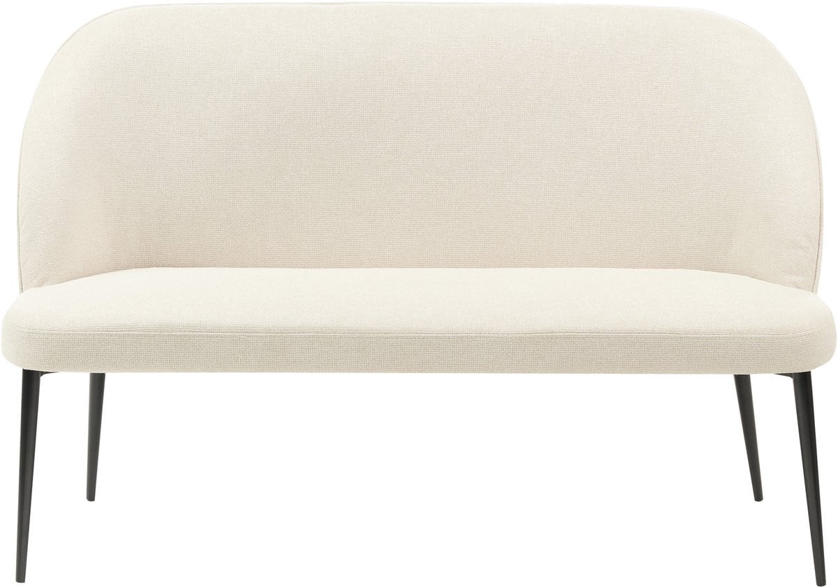 Beliani Tweezitsbank - Minimalistisch Design - Lichtbeige
