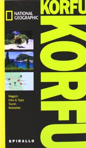 Mike Gerrard - NATIONAL GEOGRAPHIC Spirallo Reiseführer Korfu: Magazin. Infos und Tipps. Touren. Reiseatlas - Preis vom 11.10.2026 03:10:56 h