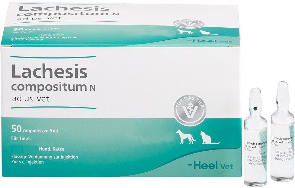 Heel Lachesis Compositum N ad us.vet.Ampullen 50 St Ampullen