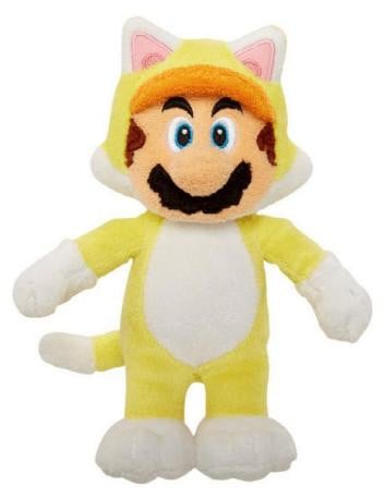 Together Plus Super Mario 3D Land Katten-Mario Pluche knuffel, 24 cm