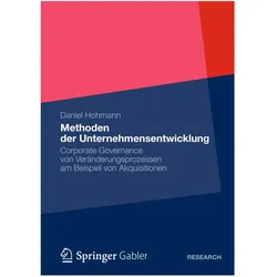 Methoden der Unternehmensentwicklung, Fachbücher von Daniel Hohmann