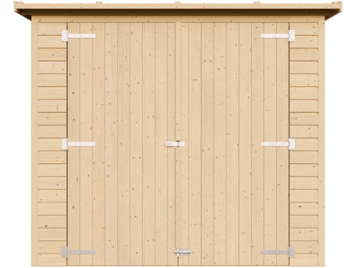 Timbela M348 - Houten tuinhuis - 2\,1 m² - 123x223xH194 cm - zonder vloer