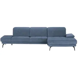 Lounge Collection Ecksofa  Tessa ¦ blau ¦ Maße (cm): B: 328 T: 222.0