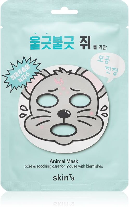 Skin79 Animal For Mouse With Blemishes Sheet Mask for problem skin, acne 23 g