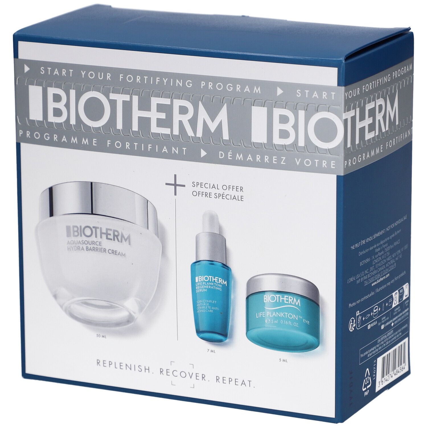 Biotherm Aquasource Hydra Barrier Routine Set 1 St Kombipackung