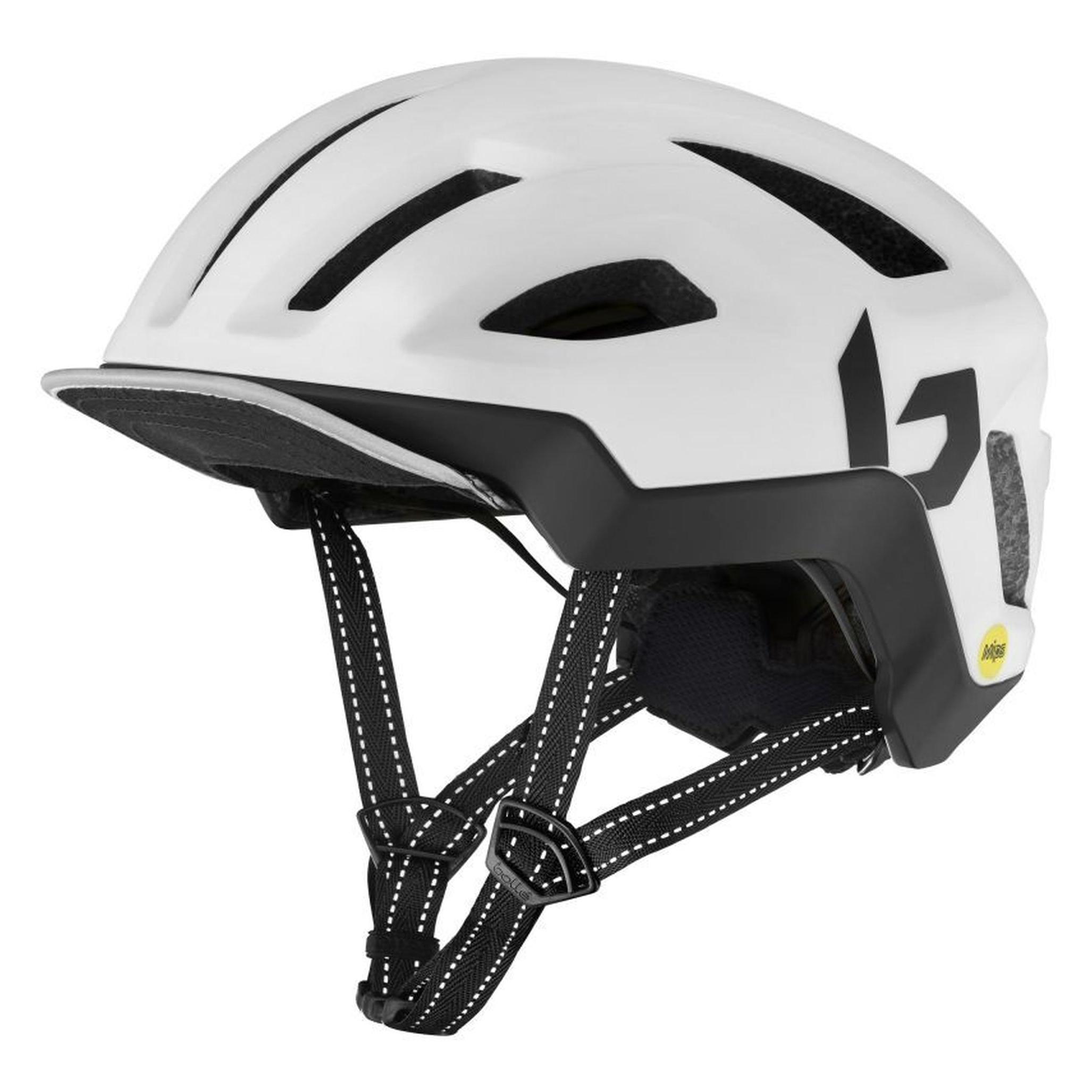 Bollé City-Fahrradhelm "React MIPS", white matt (59 - 62 cm) (65992086)
