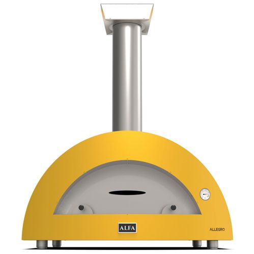 Alfa Forni Moderno 5 Pizze Holz Fire Yellow