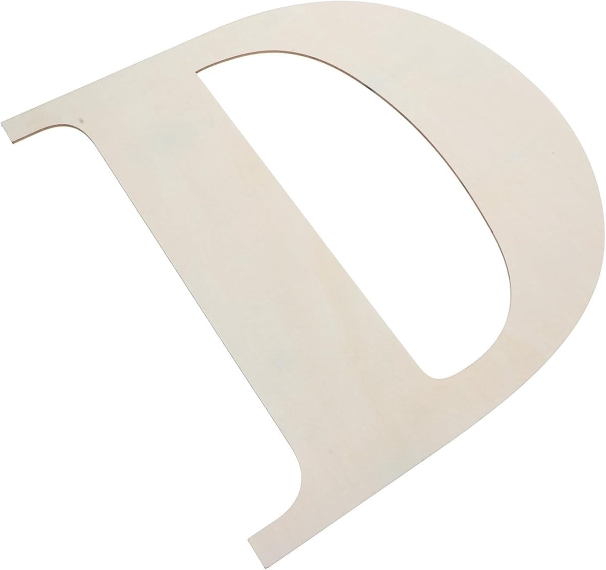 Houten Letters Alfabet Decoratie voor Muurdecoratie Licht Geel 30 cm