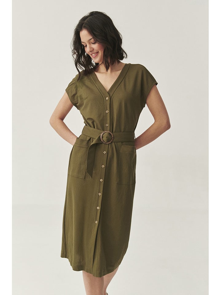 TATUUM Kleid in Khaki - XL