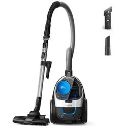 PHILIPS FC9332/09 PowerPro Compact Beutelloser Staubsauger, maximale Leistung: 900 Watt, Star White) Watt