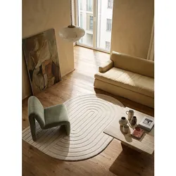 Teppich Kurzflor Creme 200x290 cm - CETINA   Kadima Design