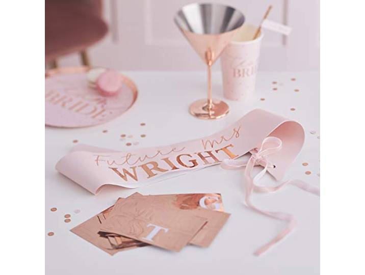 Ginger Ray Kip partij aanpasbare papier decoratieve sjerp bruiloft bruiloft