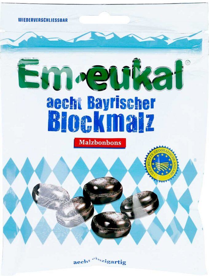 Em Eukal Bonbons Aecht Bayrischer Blockmalz Gg.azh