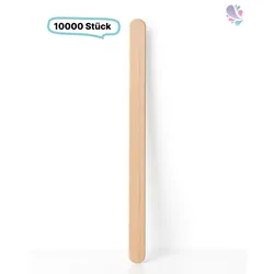 Rührstäbchen aus Holz Einwegbesteck, 10.000 Stk, natur, biologisch abbaubar, 19 cm