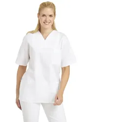 Schlupfkasack Halbarm "12/223" - 3XL - Weiß