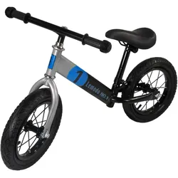 Lemodo Lauflernrad blau mit Luftreifen, Kinderlaufrad 12 Zoll Lufträder, höhenverstellbares Balance Bike