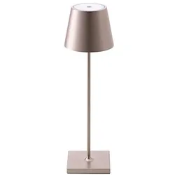 Akku-Tischleuchte Nuindie 380mm rosegold