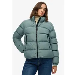 Superdry für Damen. W5012006A Sport-Pufferjacke blau (XS), Lässig, Polyester