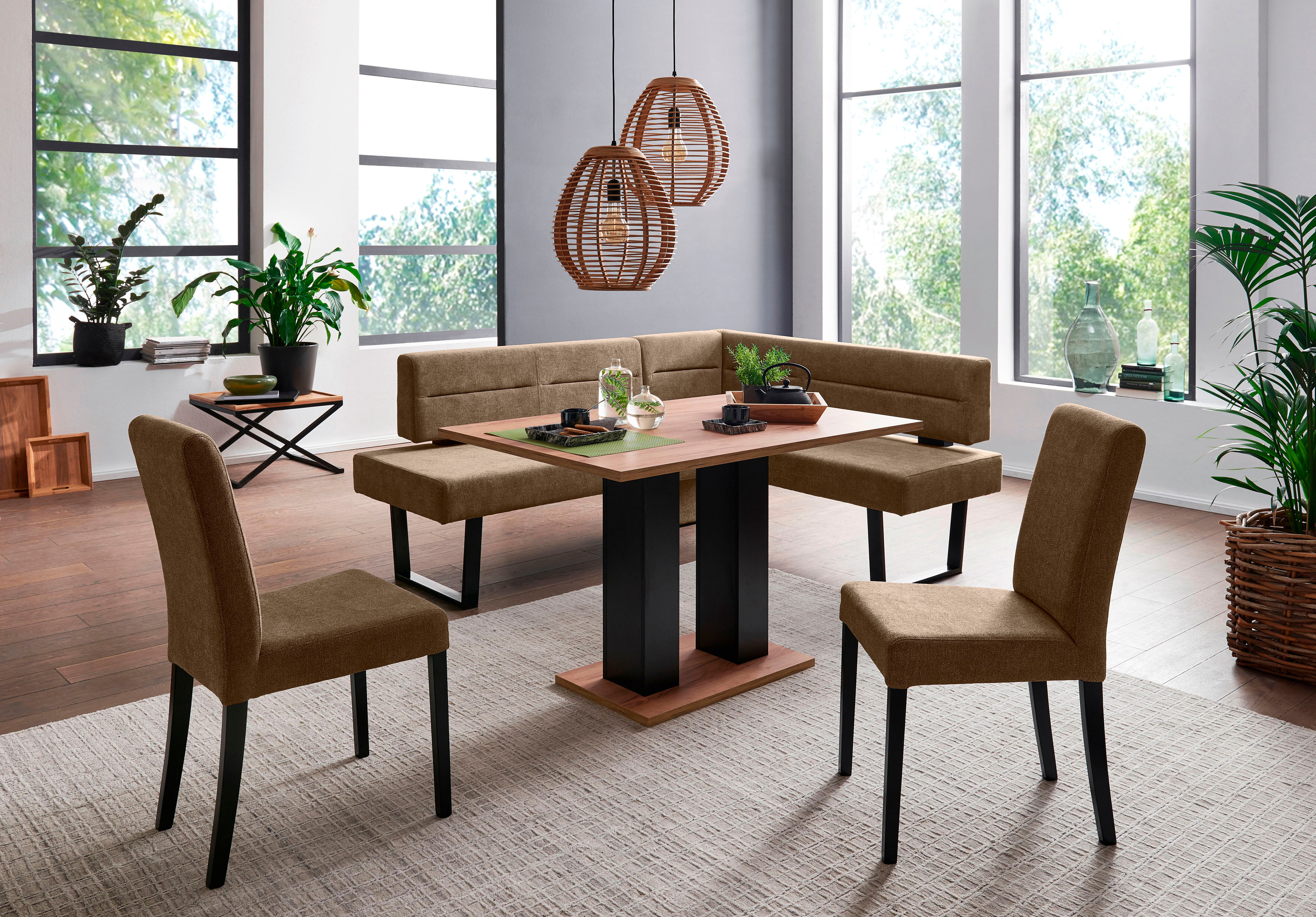 Massivline & More massivline&more "Martina" modernes Design, Gestell aus massivem Metall