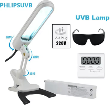 Inspire Picks 311nm UVB Light Therapy Lamp Portable UVB Device For Targeted Skincare 220v Au Plug