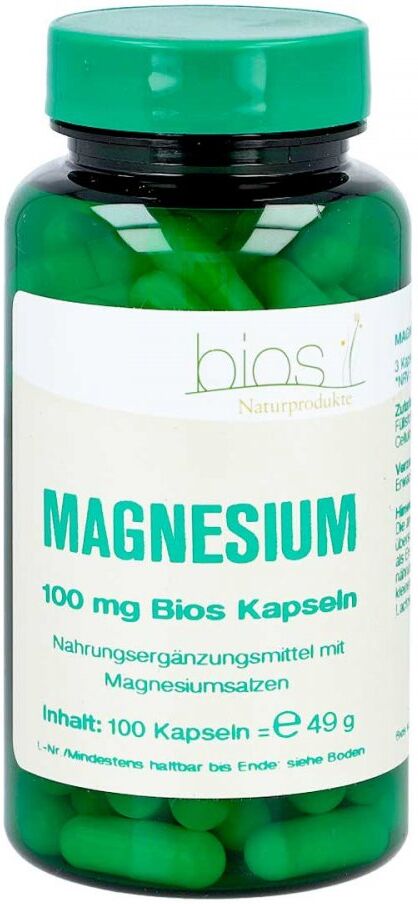 Magnesium 100 mg Bios Kapseln 100stk