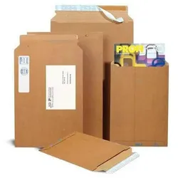 Transpak, Versandtasche + Luftpolstertasche, Versandtasche Suprawell Masse 370x540mm B3 Wellpappe braun SK L540xBmm (75 Stk.)