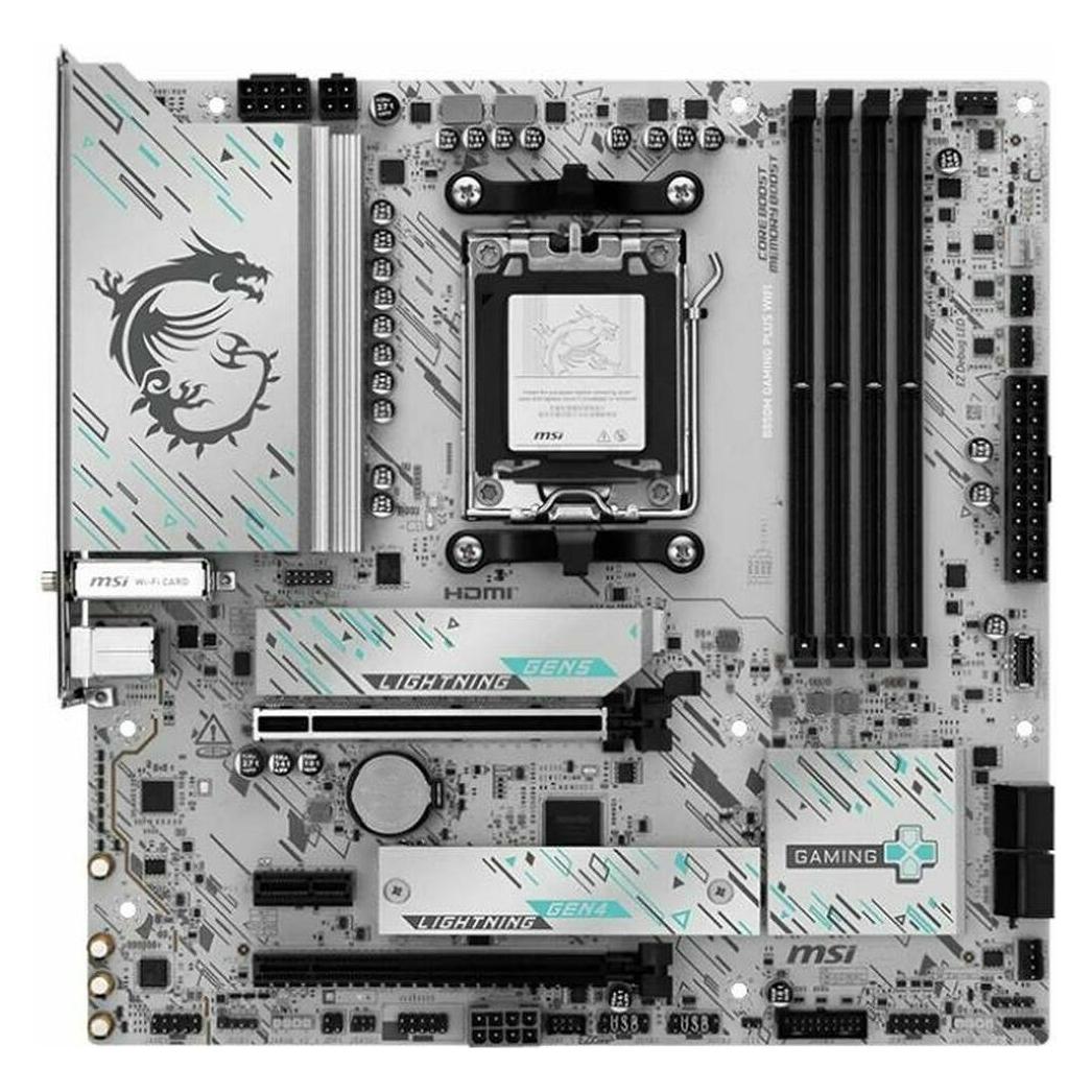 MSI B850M Gaming Plus WIFI6E (AM5, AMD B850, mATX) (7E81-001R)