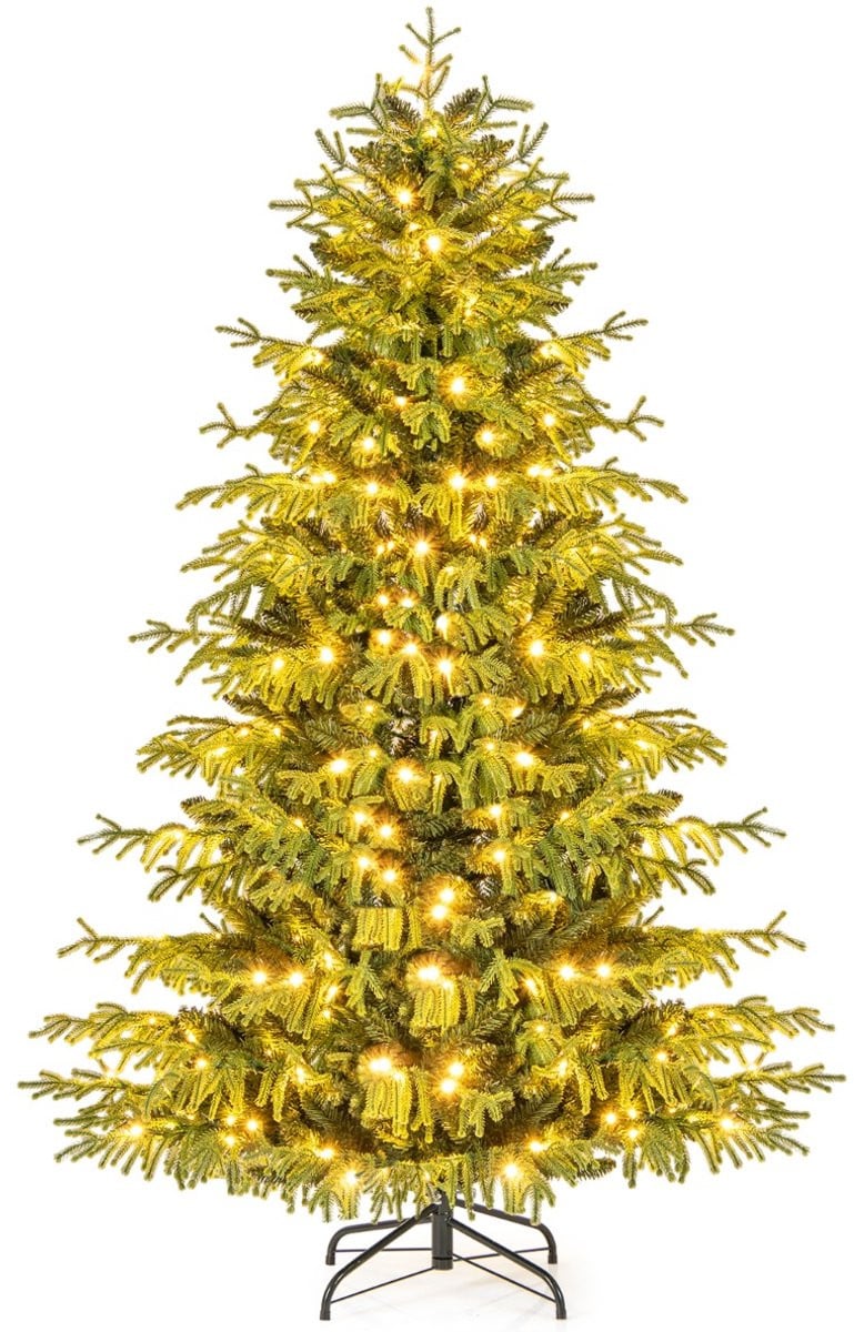 SureDeal Kunstkerstboom met verlichting - Groen