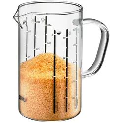 GEFU Messbecher Meti 500 ml Glas Transparent Klar