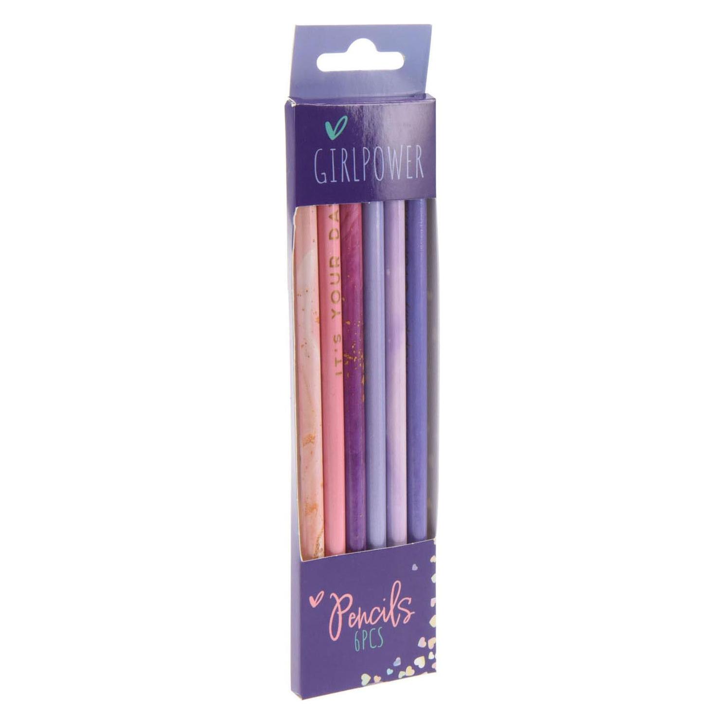 Graue Schulstifte Pastell, 6 Stk. (6x) (47465739)