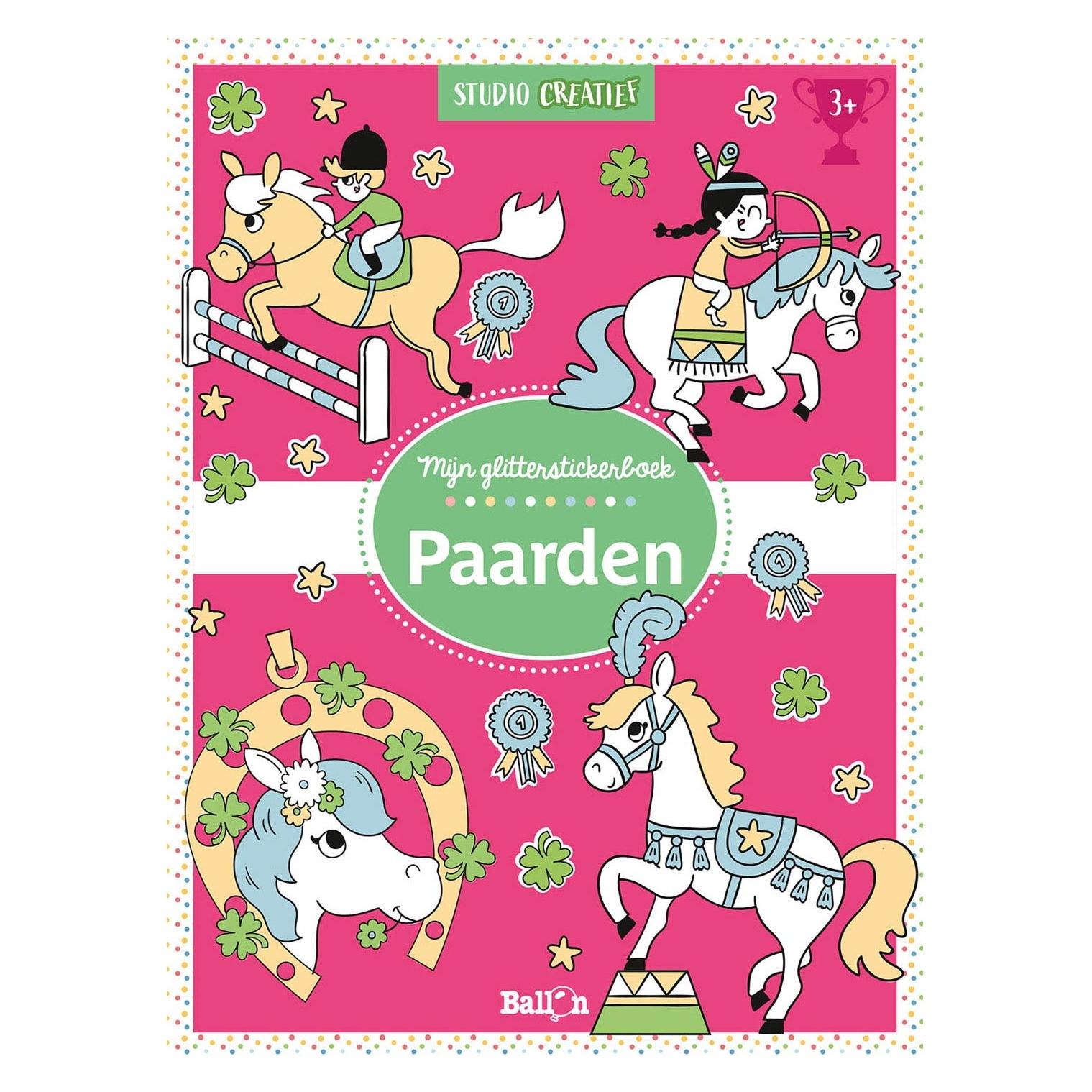 Standaard Paarden (Mijn glitterstickerboek, 1) (16 Sticker) (46783248)