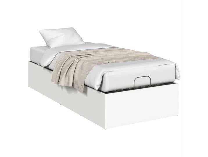 NEUF Lit 1 place - Pour chambre - Entourage de lit pour sommier réglable Blanc 70 x 200 cm 503705