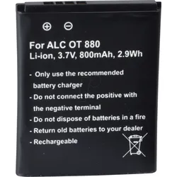 AKKU AL 4 - Ersatzakku, ALCATEL Mini Rainbow, Li-ion, 800 mAh