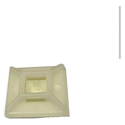 RS PRO Befestigungssockel selbstklebend, Nylon 66 26.1mm (26.10 mm, 100 Stk.) (2138526)