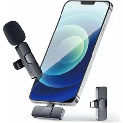 PowerGuard Wireless Mini USB-C Lavalier Smartphone Microphone, Mikrofon