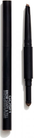 Gosh Lápiz Doble para las Cejas 002 Greybrown