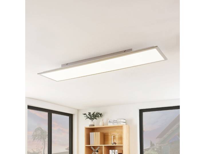 Lindby LED-Panel Stenley, CCT, 120 cm x 30 cm, dimmbar - Küche - Modern - Kunststoff - Eckig