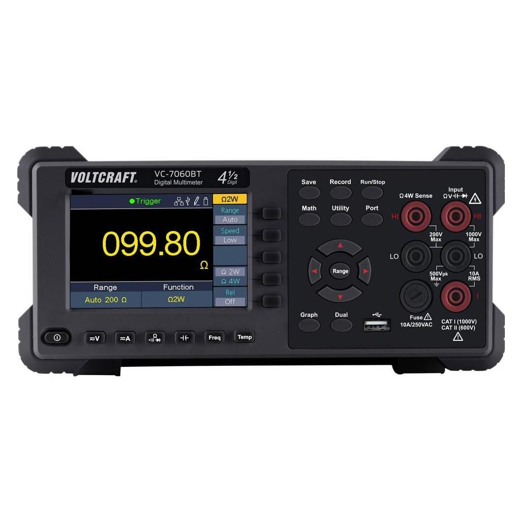 Voltcraft (VC-11015335+VC-18652750+VC-11732520) (CAT I 1000V, CAT II 600V, Tisch-Multimeter) (VC-11015335+VC-18652750+VC-11732520)